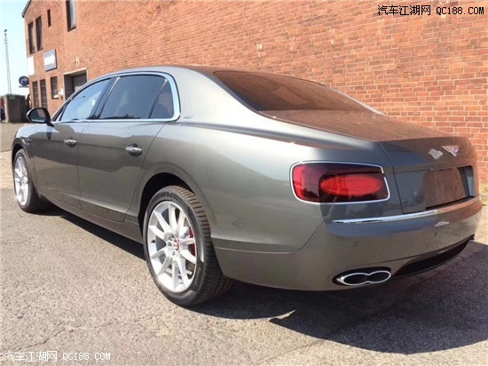 时尚的外观 2018款宾利飞驰V8性能体验