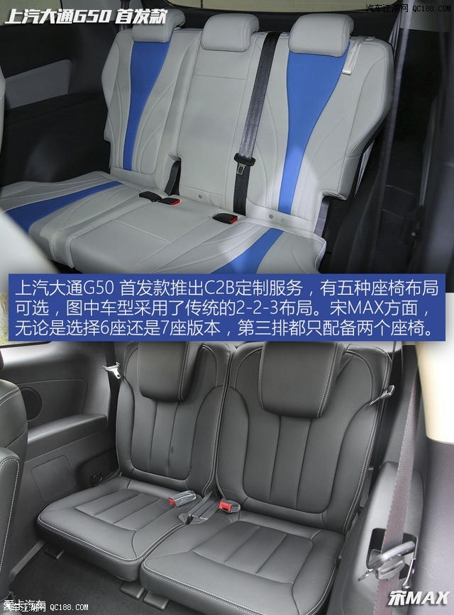 老车阵中谁可一战? 大通g50对比宋max