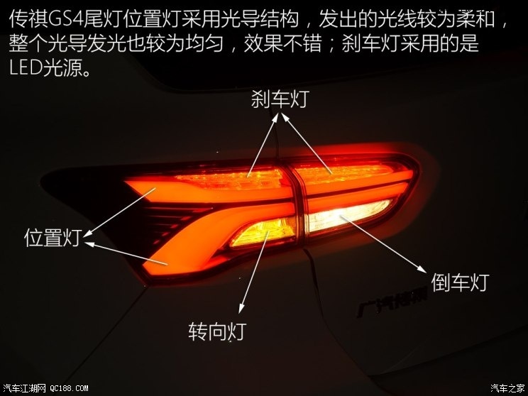 实测2018款传祺GS4两驱顶配LED大灯表现