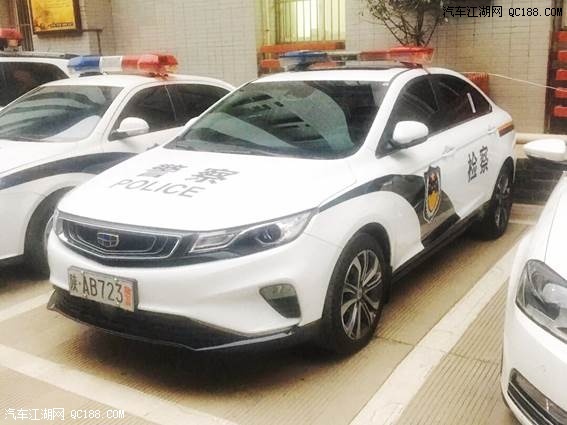 117辆吉利博瑞GE警务用车正式交付陕西交警总队