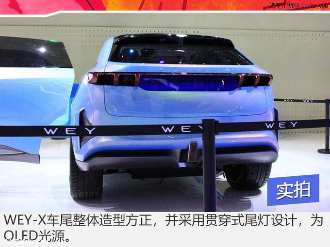 预示智能科技发展 WEY首款纯电SUV概念车