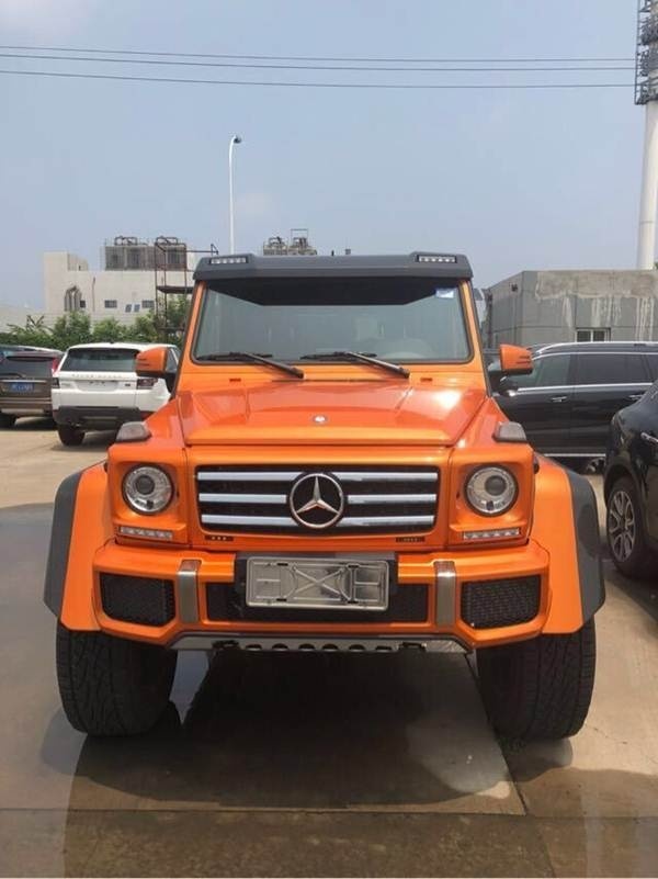 2018款墨版奔驰G5004×4 全时四驱详解