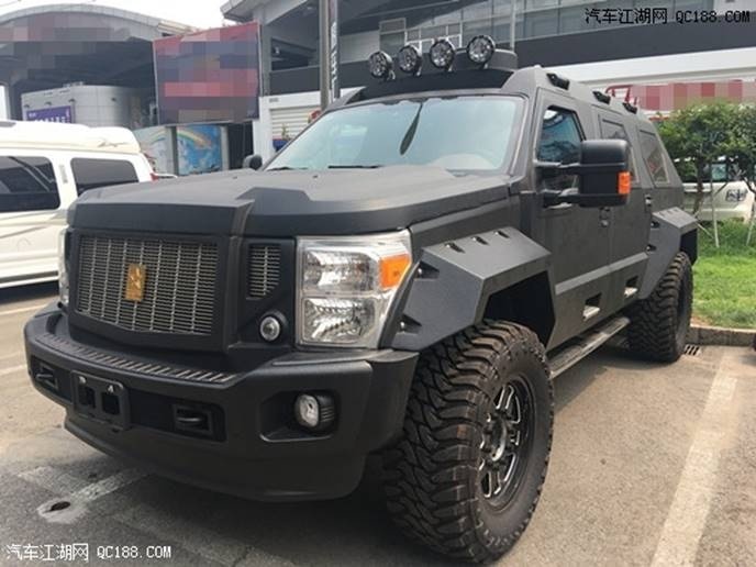 进口17款美规版乔治巴顿越野suv试驾