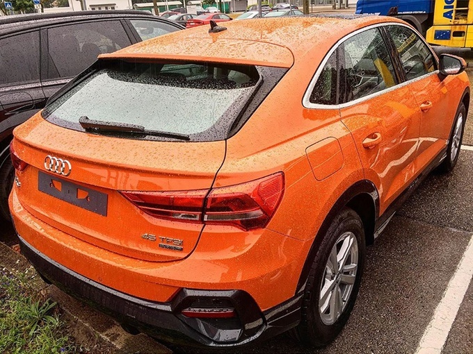 奥迪q3 sportback版本车型现身海外地区