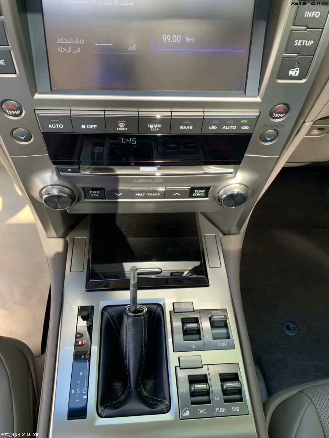 19款雷克萨斯GX460中东车源平行进口车解析