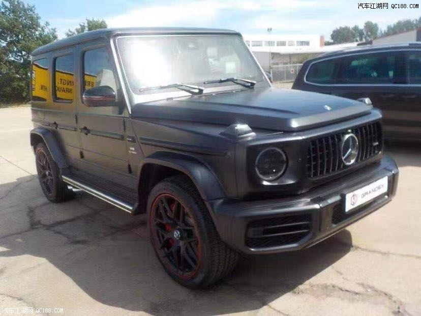 原装进口欧规版奔驰G63 方盒子越野实拍
