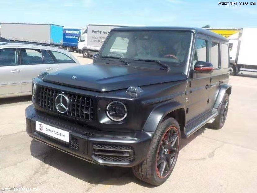 原装进口欧规版奔驰G63 方盒子越野实拍