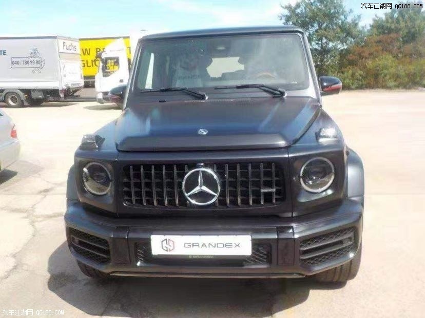原装进口欧规版奔驰G63 方盒子越野实拍