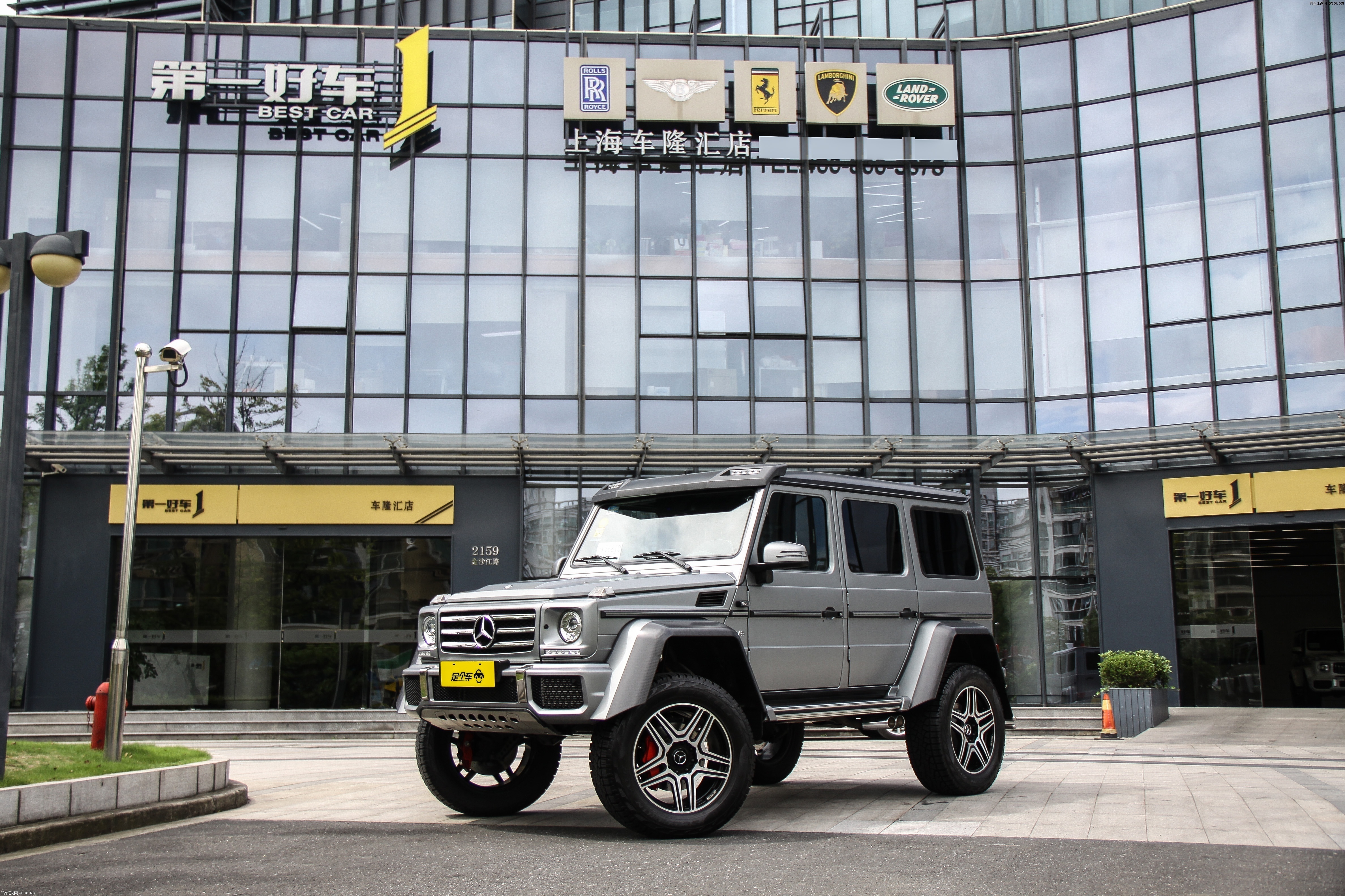 18款奔驰g550 4x4硬派越野车到店试驾
