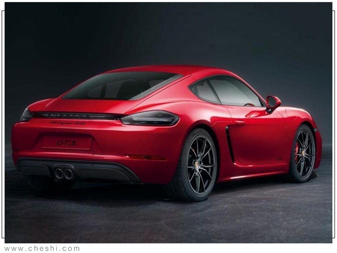 全新款保时捷718 cayman gt4 rs渲染图