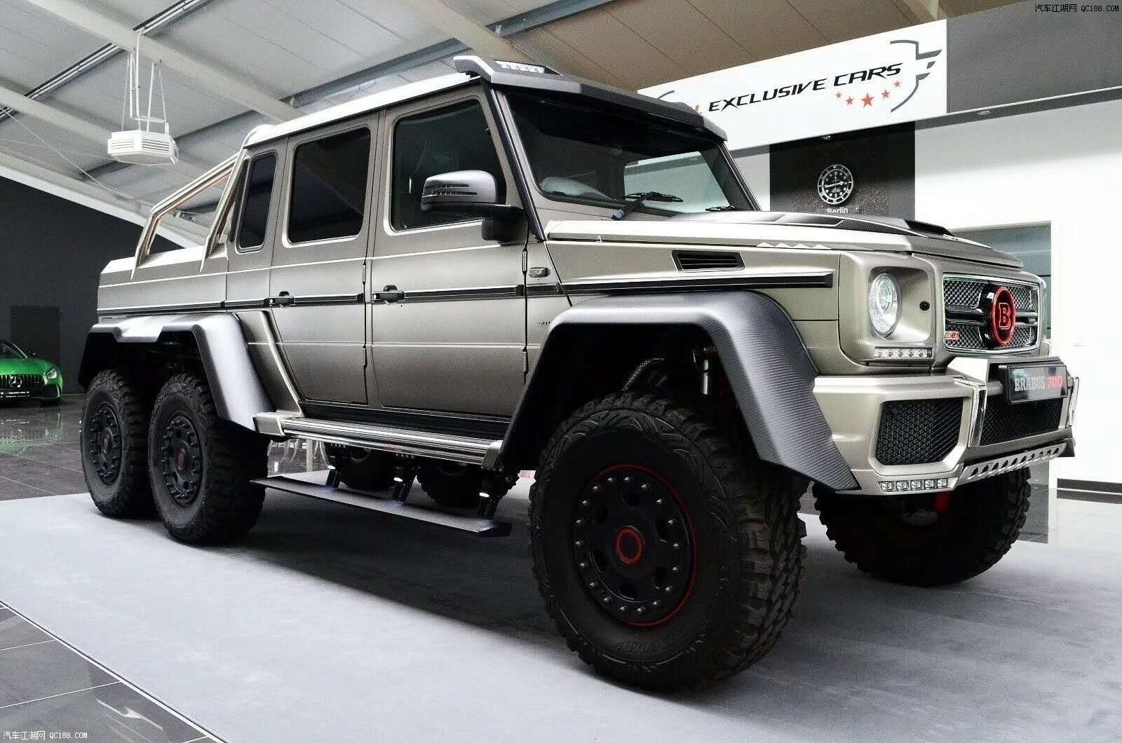 平行进口20款奔驰g63amg 6x6性能体验