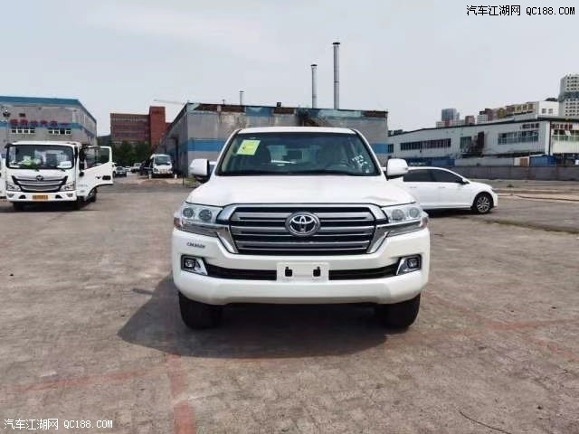 20款丰田酷路泽4000中东版白色实车报价
