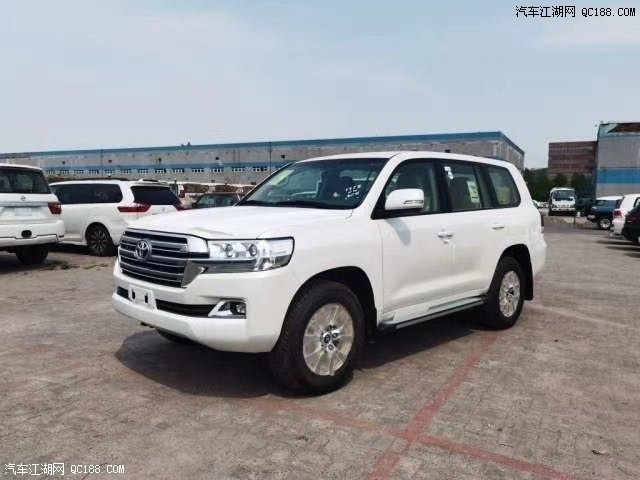 20款丰田酷路泽4000中东版白色实车报价
