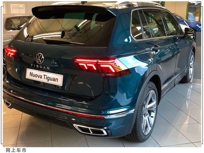 大众新款tiguan(途观)车型进店实拍图