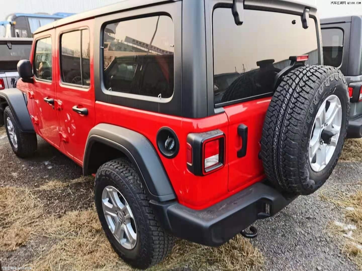 全新加版2021款jeep牧马人现车详细报价