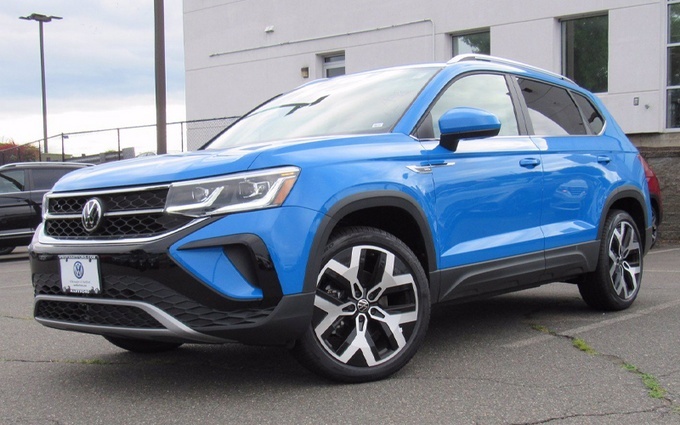 "小号途观"大众全新suv"taos"实拍