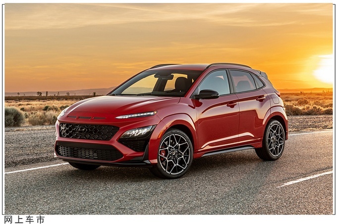 现代高性能紧凑suv"kona n"海外开售