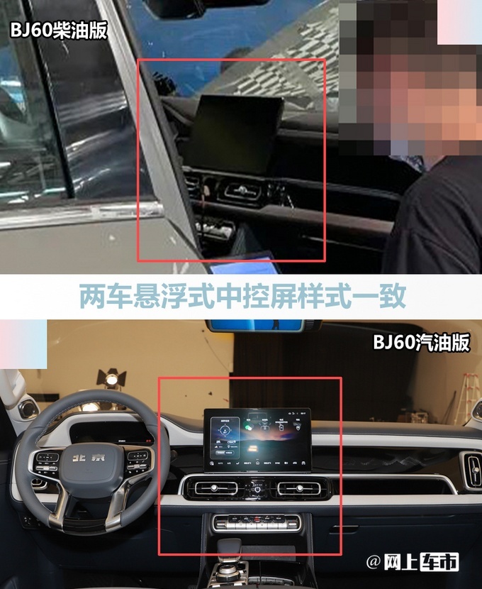 北京越野BJ60柴油版车型工厂实拍图曝光