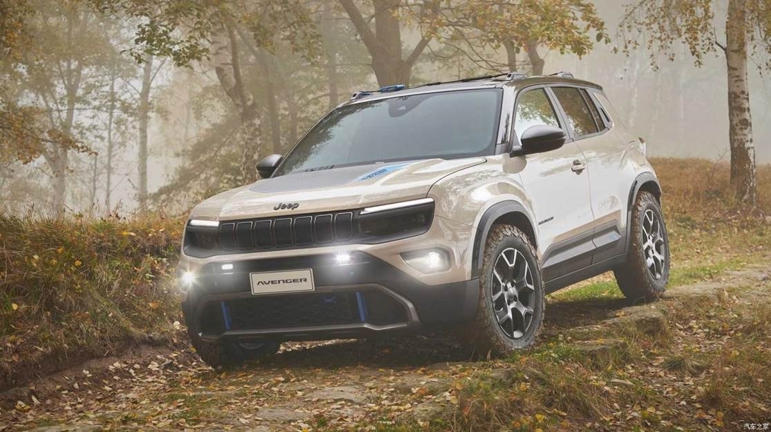 Jeep Avenger 4x4 Concept车型最新官图