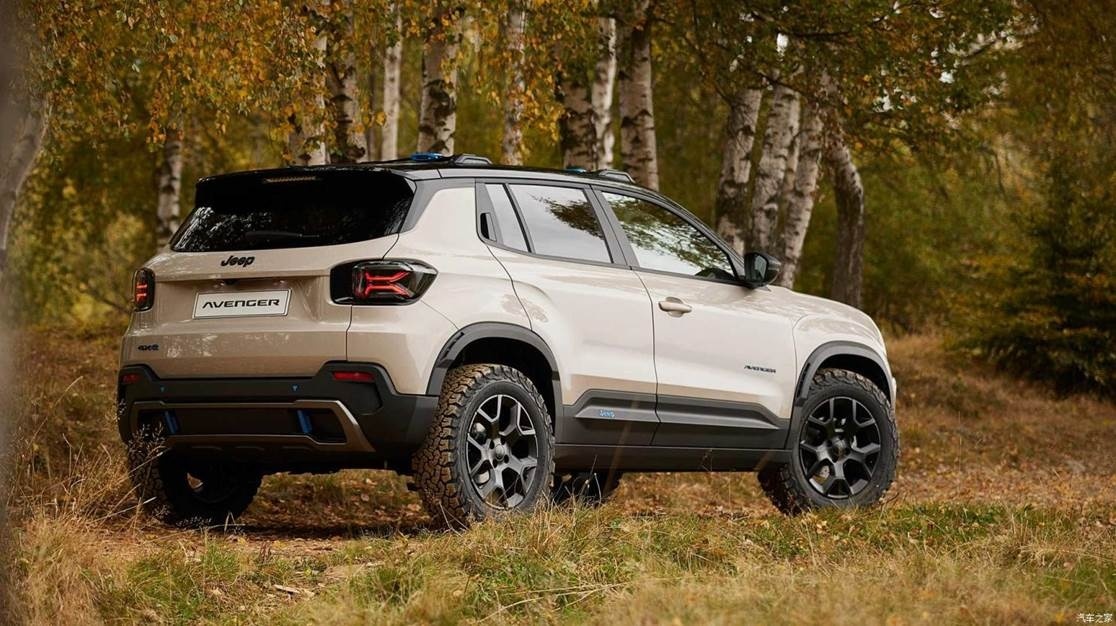 Jeep Avenger 4x4 Concept车型最新官图