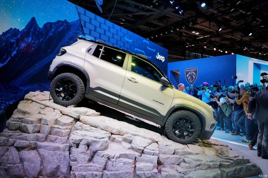 Jeep Avenger 4x4 Concept实车正式首发