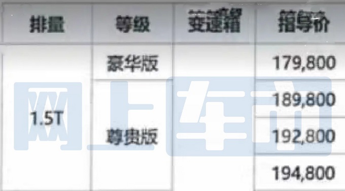 起亚狮铂拓界疑似价格曝光 17.98万元起