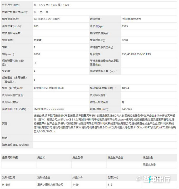 全新问界M5增程版实车图和部分信息曝光
