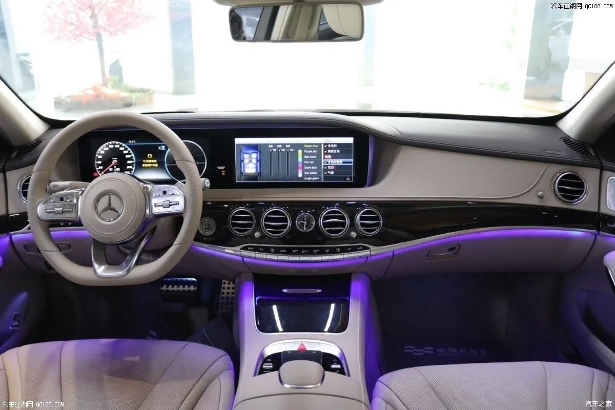 国六进口奔驰s450英飒版3.0 v6现车充足