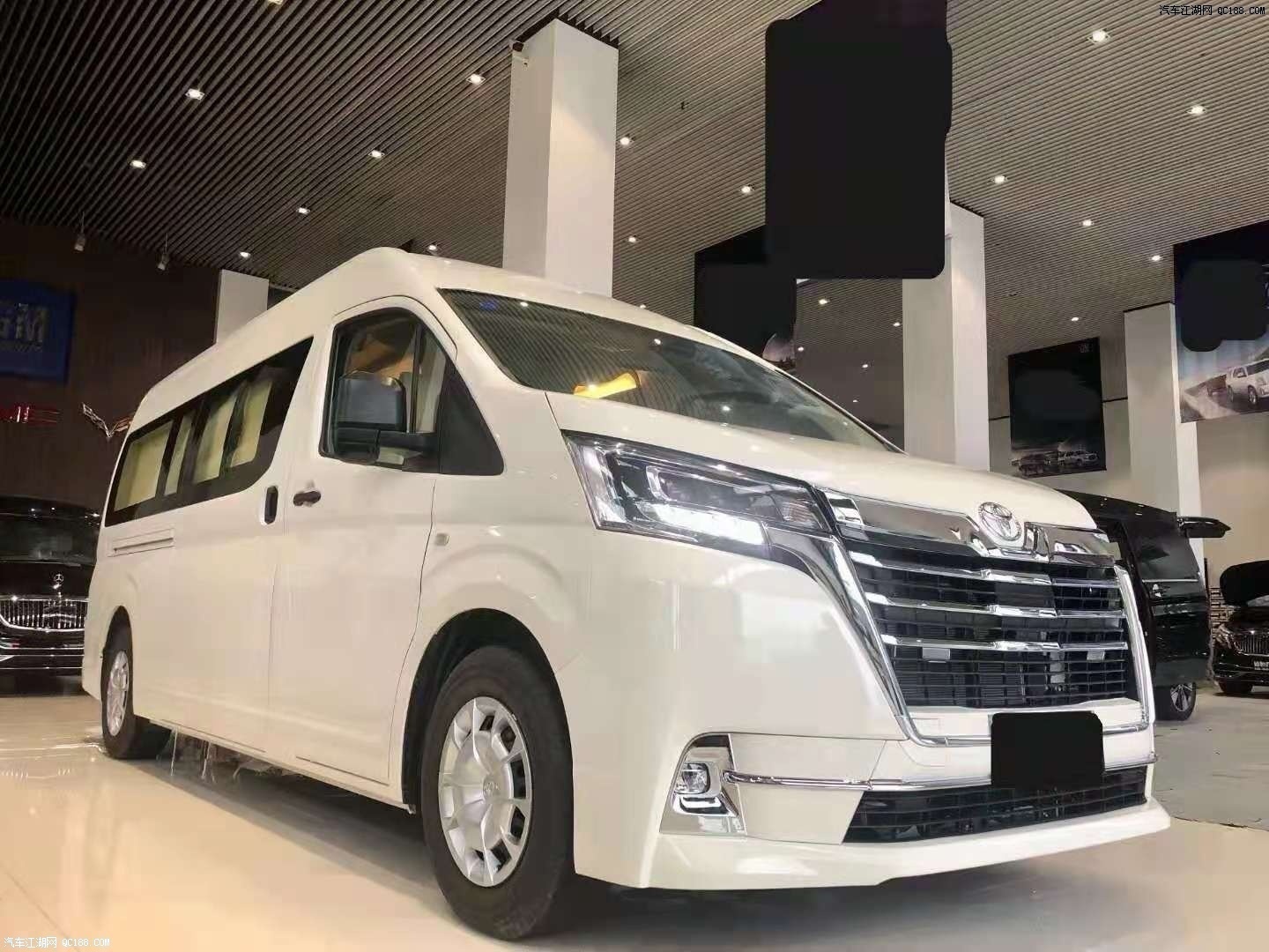 2021款進口豐田海獅改裝9座商務車試駕