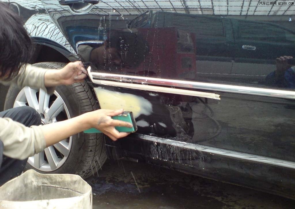 惨遭暗算 黑色新领驭修车图文直播作业