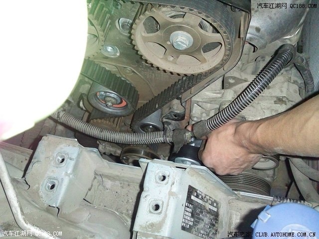 标致307 12万公里保养正时及火花塞篇