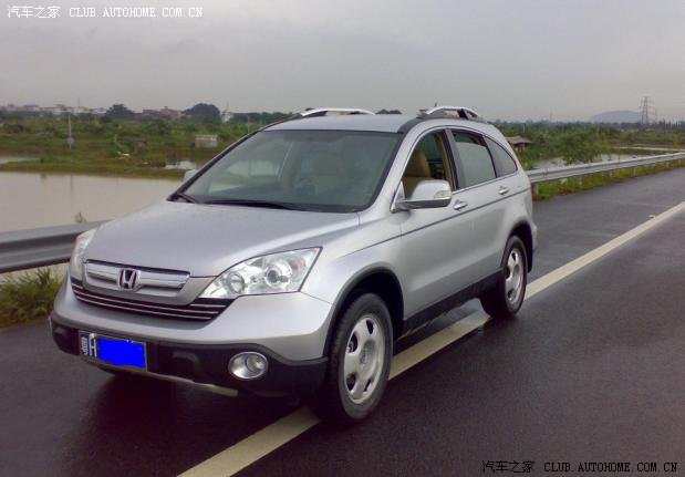 本田crv雪花银2.0两驱提车记及初步感受