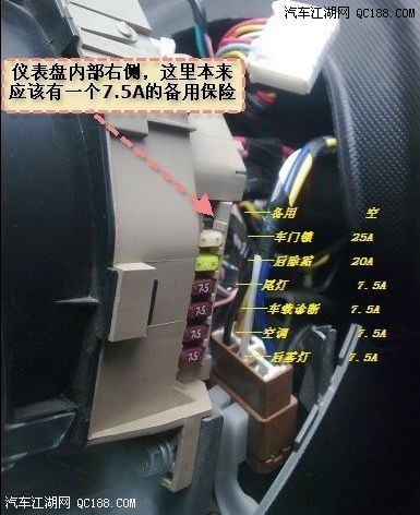 广东福迪保险盒对应图图片