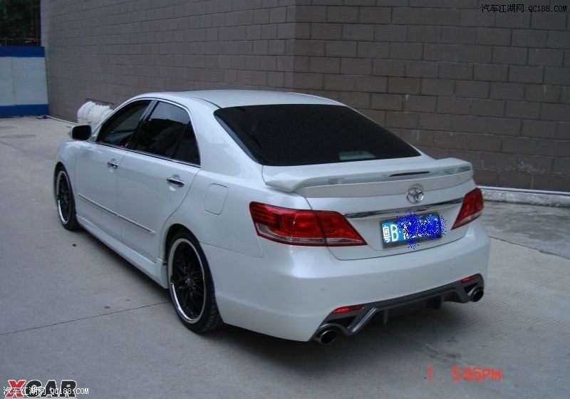 感觉不错 深圳白色凯美瑞改装精美图片