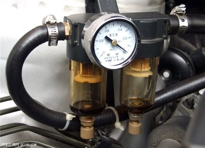 狮跑diy机油透气壶和油气分离装置细解