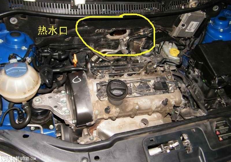 02年四眼14polo更换换暖风水箱图文记