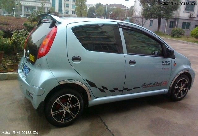 瞬间安静许多!折腾比亚迪fo中段 轮毂