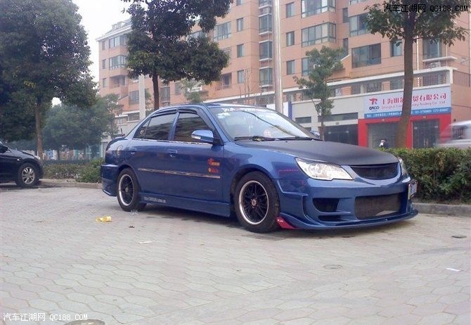 外观性能两不误!v3菱悦evo暴力改装秀