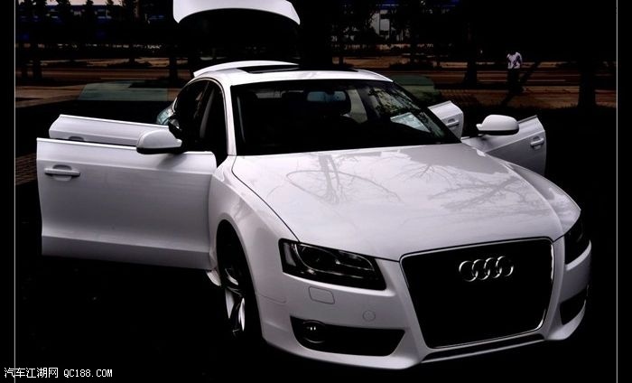 家族里的"俊朗小生" 奥迪a5提车日志