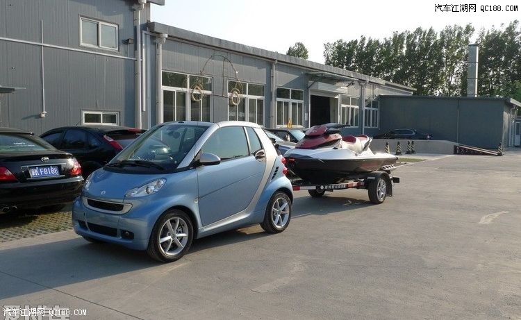 运输能手 smart fortwo能力拓展变拖车