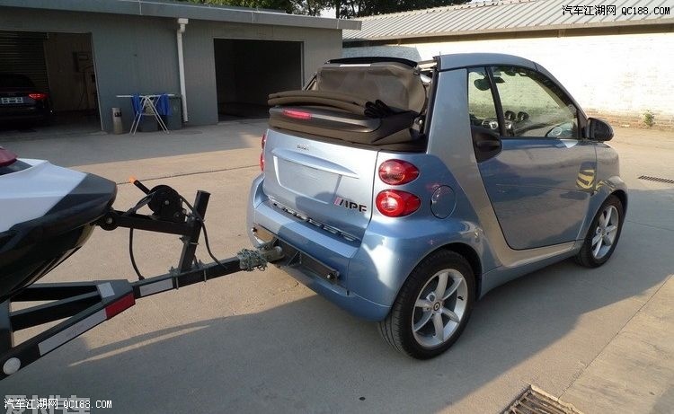 运输能手 smart fortwo能力拓展变拖车