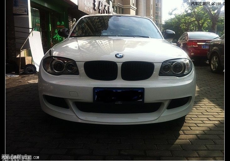 操控出色/过弯自信宝马120i改装晒效果