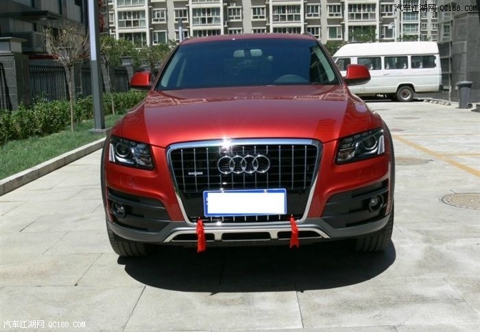 冲动战胜了理智 石榴红奥迪q5提车作业