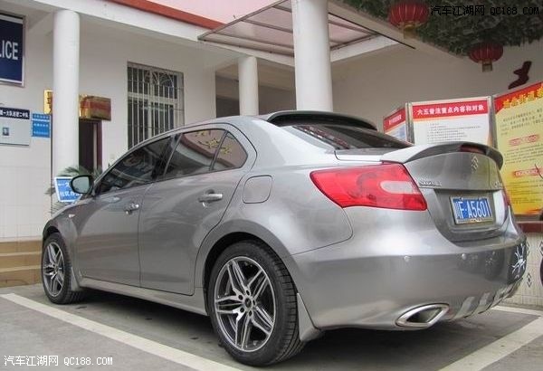 跑出的运动 凯泽西改装18寸轮毂及轮胎