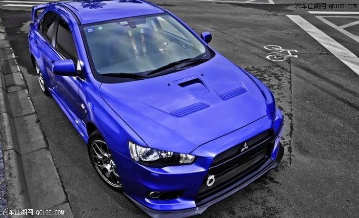 强化四驱悍将 宽体三菱lancer evo十代