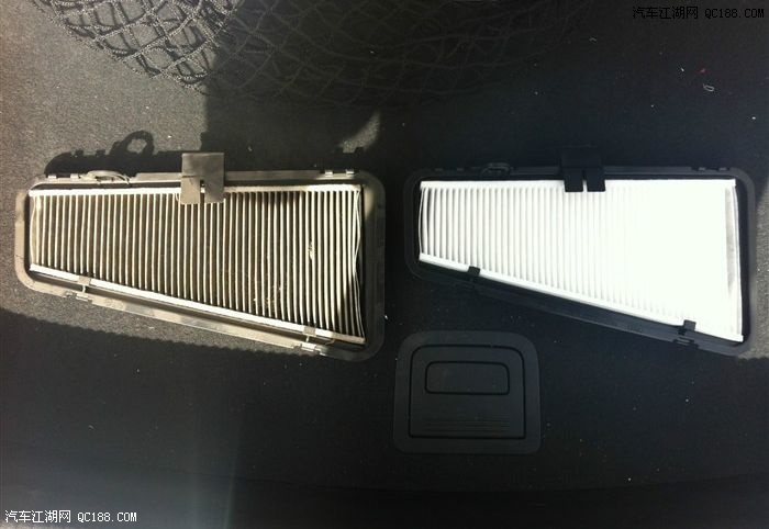 享受diy 奥迪s5自己动手更换s5空调滤芯