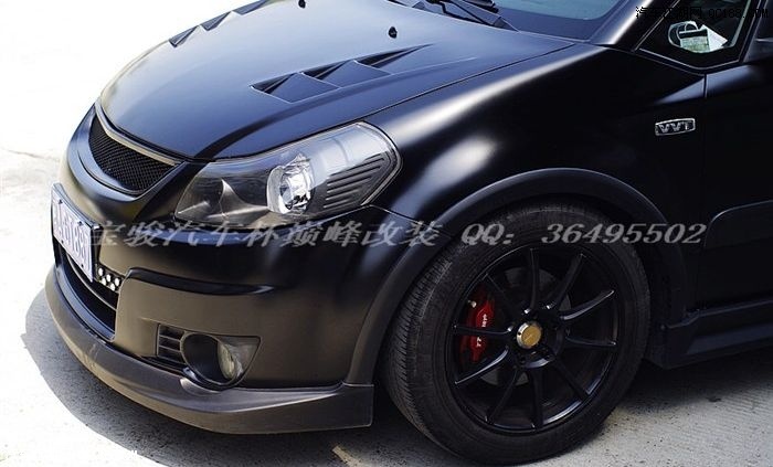 二次进化 天语 sx4改色/中置双出排气