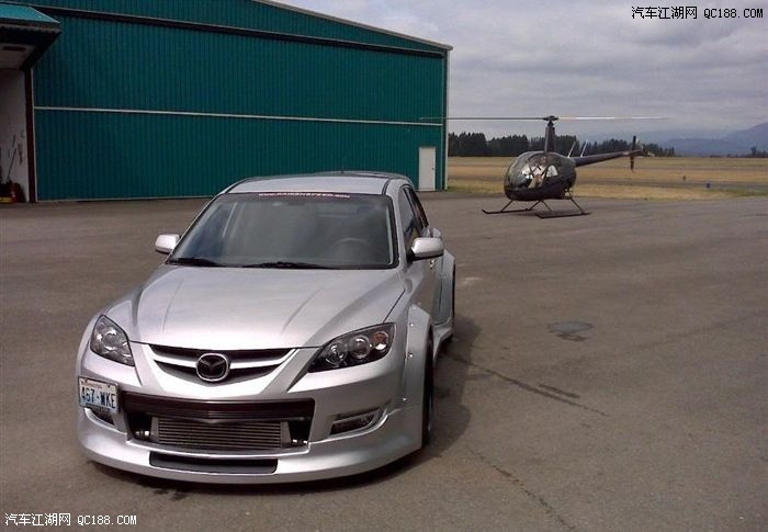 犀利哥再次来袭!马自达3改装宽体套件