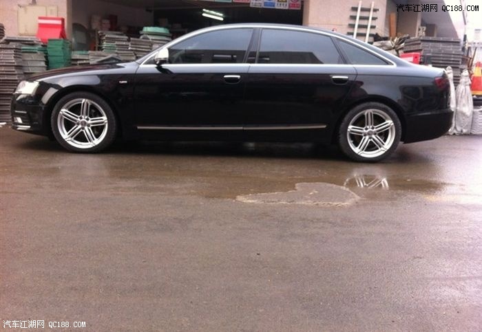 进行动力强化 奥迪a6l2.0t改装进排气!