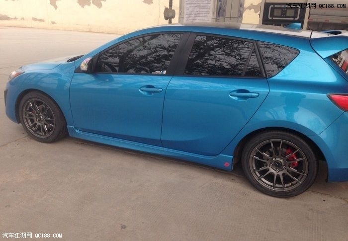 整整折腾三天 马自达3星骋改装轮毂实录